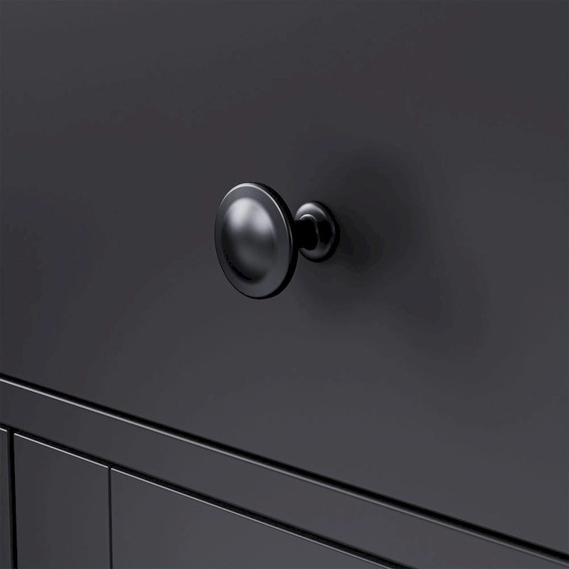 Meuble TV et centre de divertissement de style rustique en bois Noyer noir + foncé