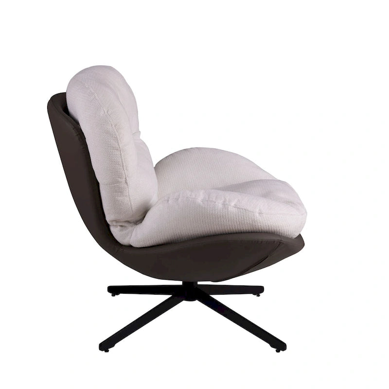 Fauteuil pivotant confortable – Canapé individuel de loisirs