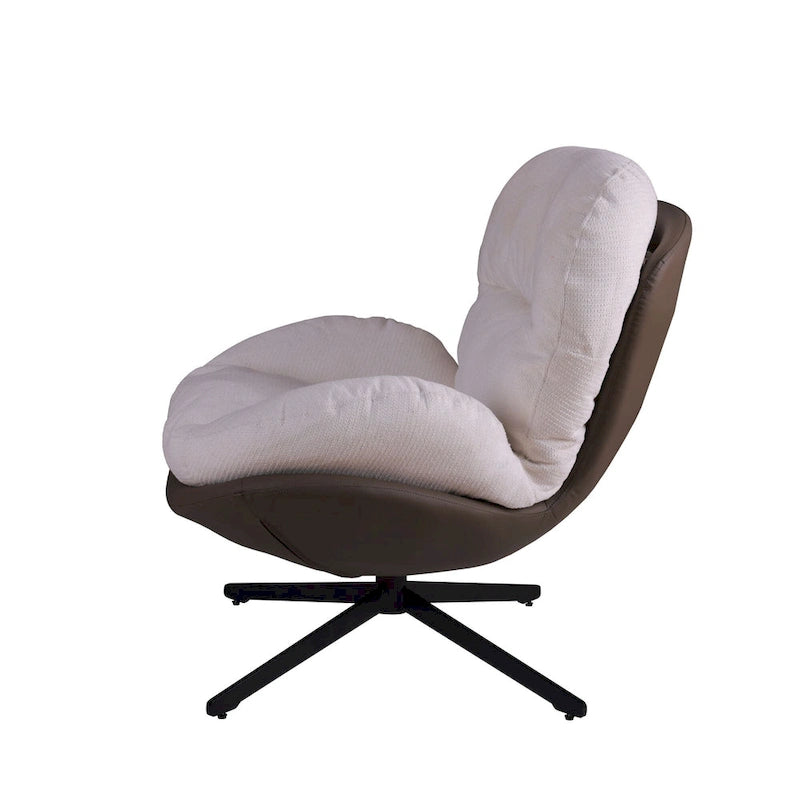 Fauteuil pivotant confortable – Canapé individuel de loisirs