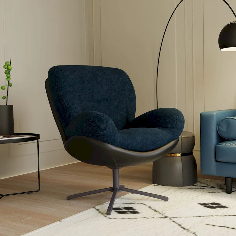 Fauteuil pivotant confortable – Canapé individuel de loisirs