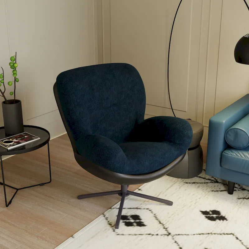 Fauteuil pivotant confortable – Canapé individuel de loisirs