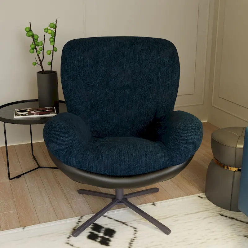 Fauteuil pivotant confortable – Canapé individuel de loisirs