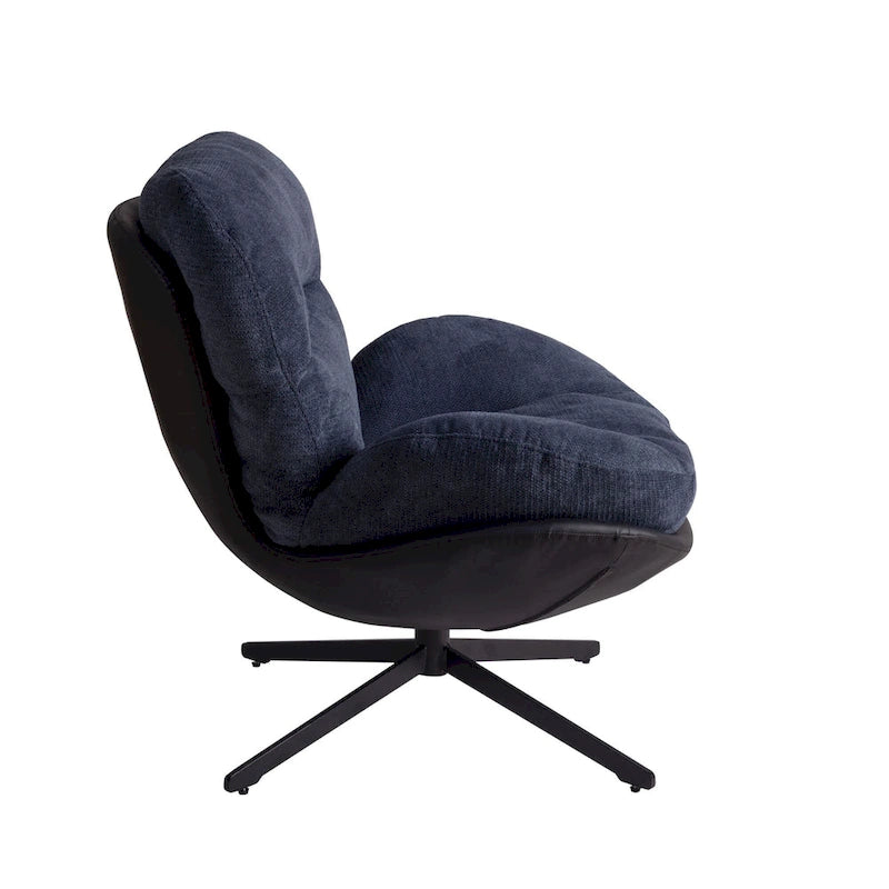Fauteuil pivotant confortable – Canapé individuel de loisirs