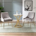 Fauteuil d'appoint contemporain en velours