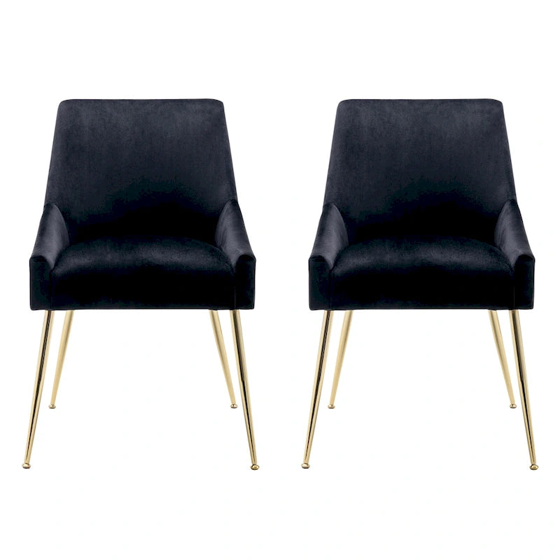 Fauteuil d'appoint contemporain en velours