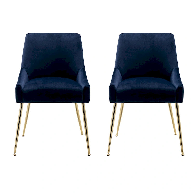Fauteuil d'appoint contemporain en velours