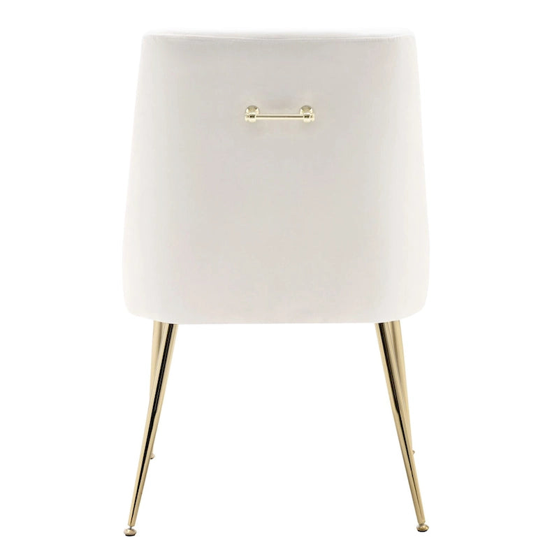 Fauteuil d'appoint contemporain en velours