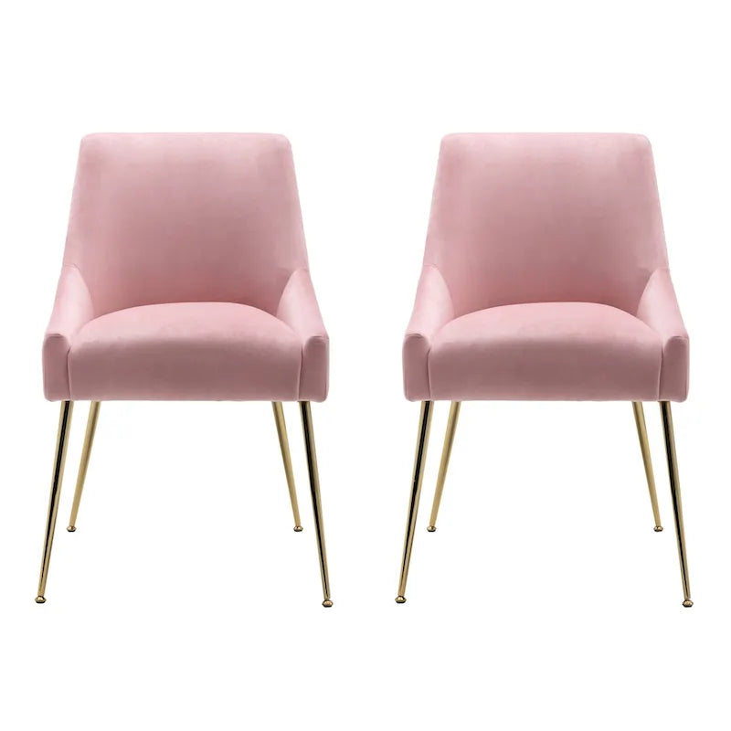 Fauteuil d'appoint contemporain en velours