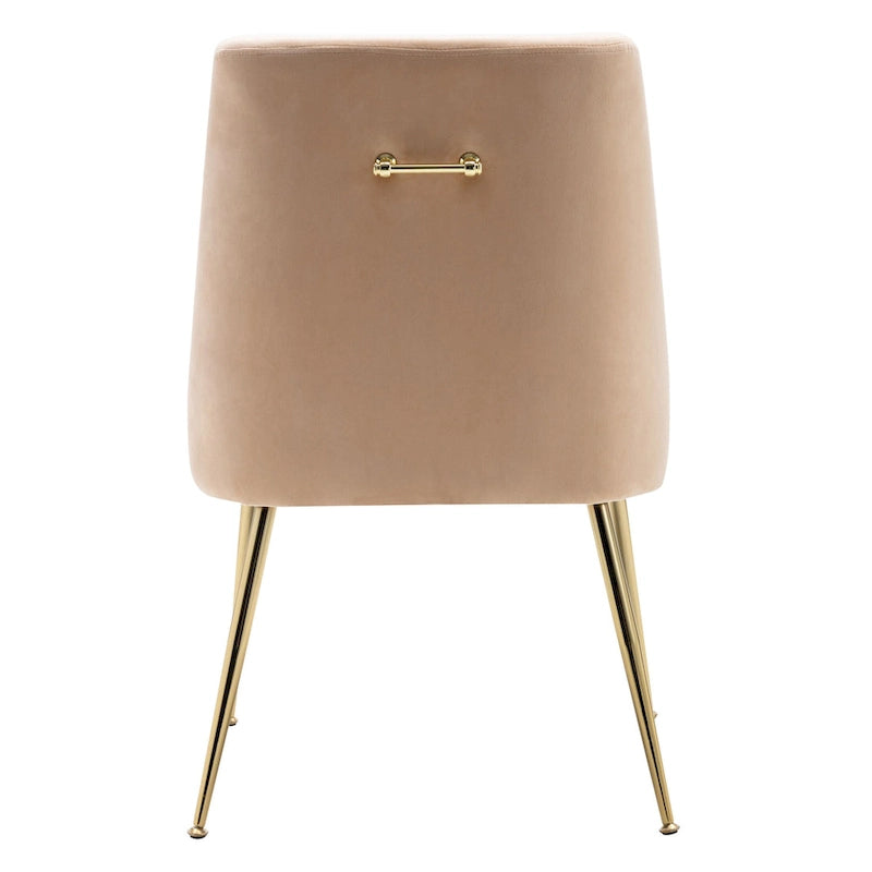 Fauteuil d'appoint contemporain en velours