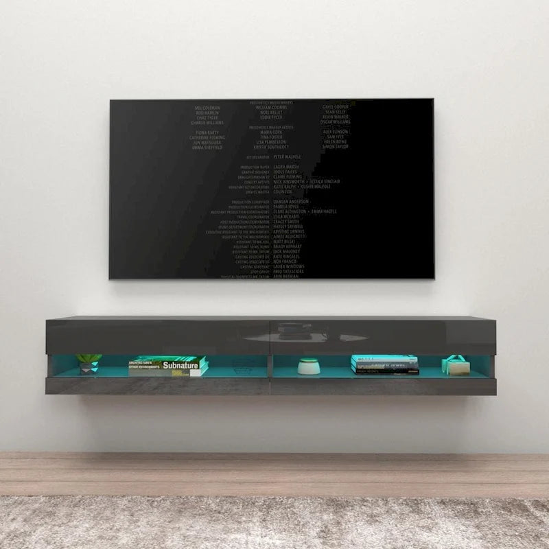 Meuble TV mural suspendu
