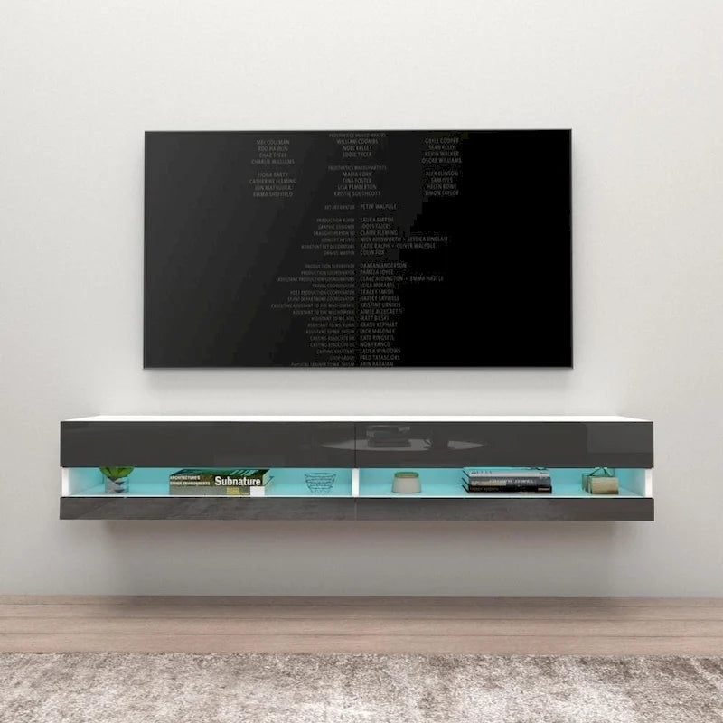 Meuble TV mural suspendu