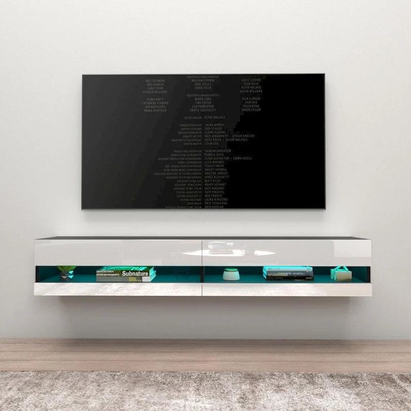 Meuble TV mural suspendu