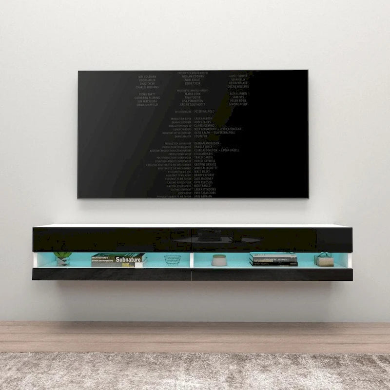 Meuble TV mural suspendu