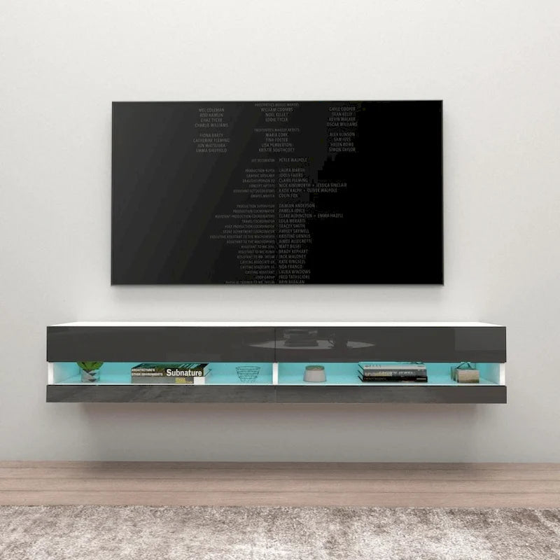 Meuble TV mural suspendu