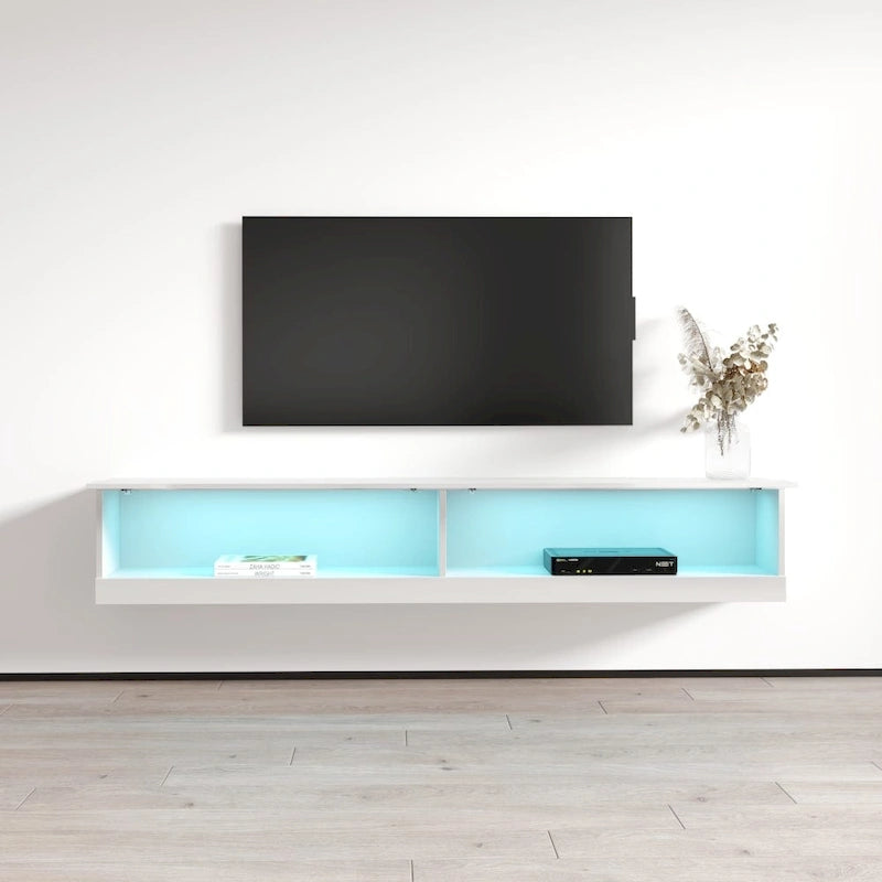 Meuble TV mural suspendu