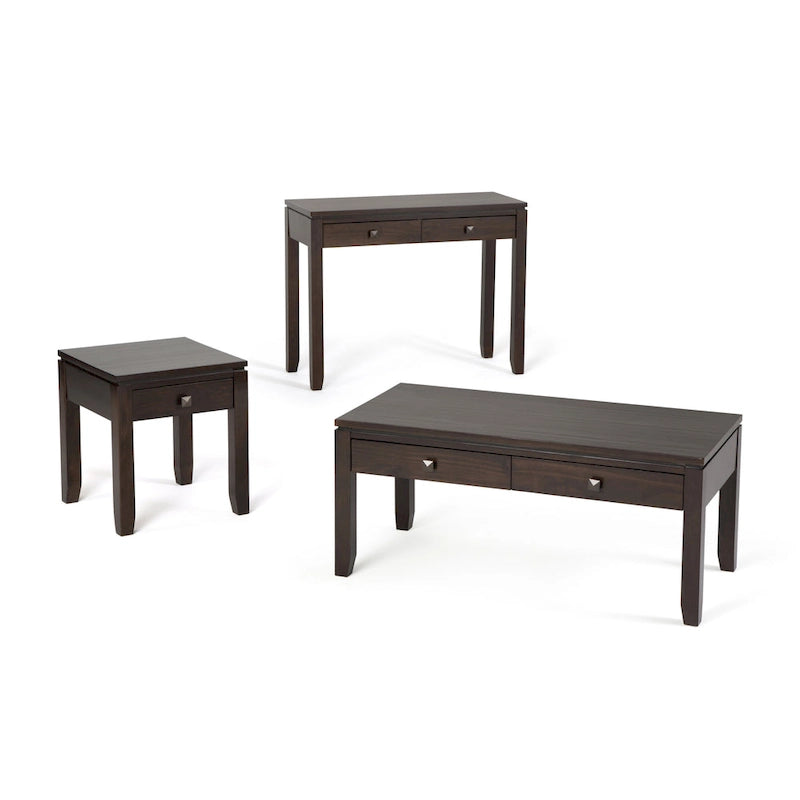 Table Console Canapé Contemporaine Large en BOIS MASSIF