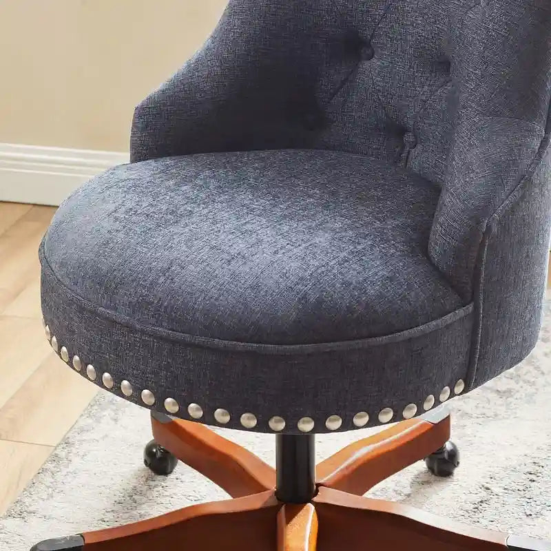 Fauteuil de bureau pivotant rembourré