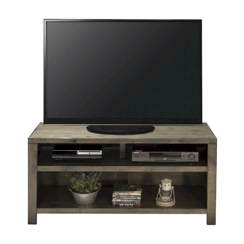 Meuble TV pour téléviseurs jusqu'à en finition bois de grange