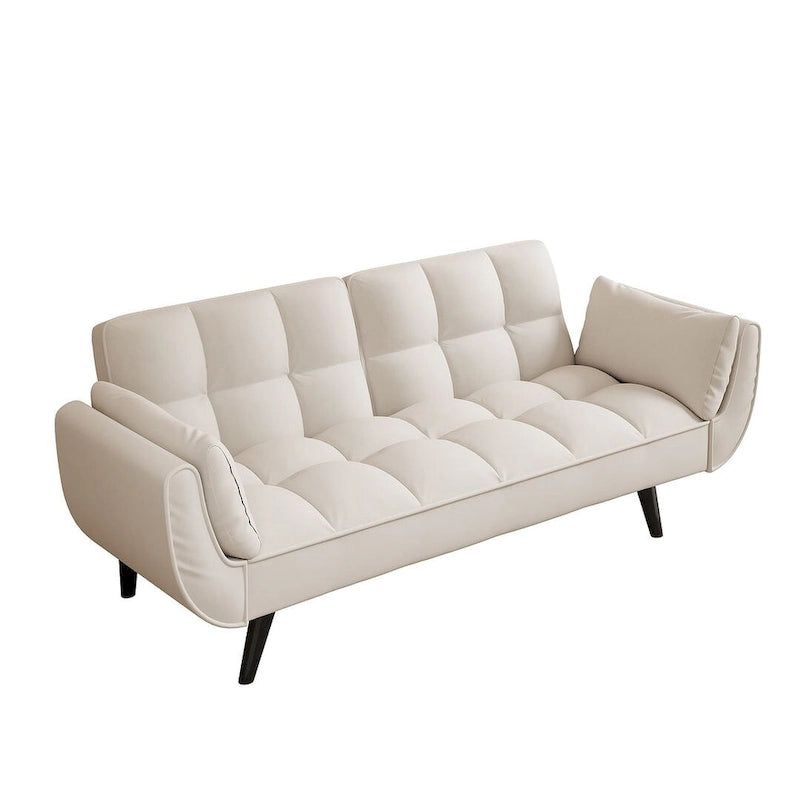Canapé-lit futon, canapé futon pliable convertible inclinable