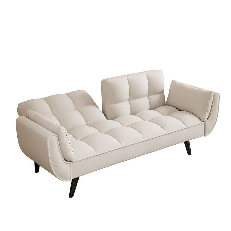 Canapé-lit futon, canapé futon pliable convertible inclinable