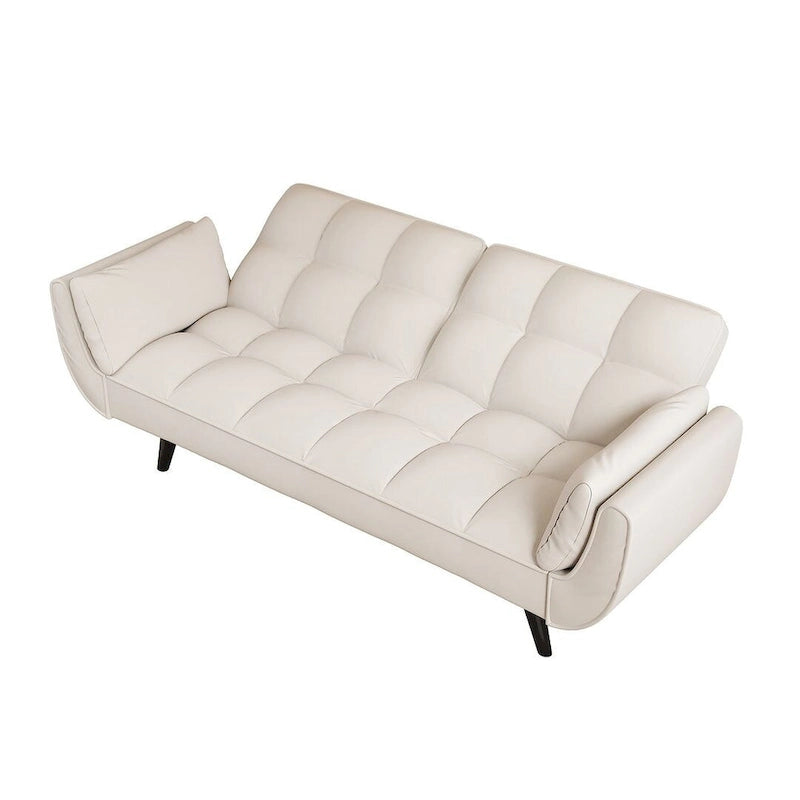 Canapé-lit futon, canapé futon pliable convertible inclinable