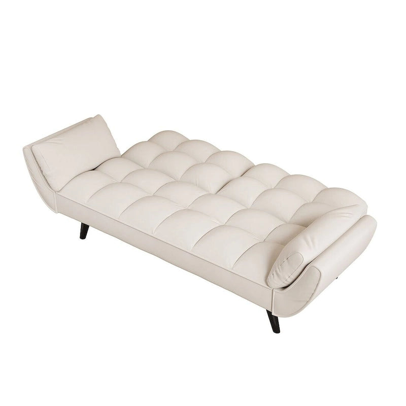 Canapé-lit futon, canapé futon pliable convertible inclinable