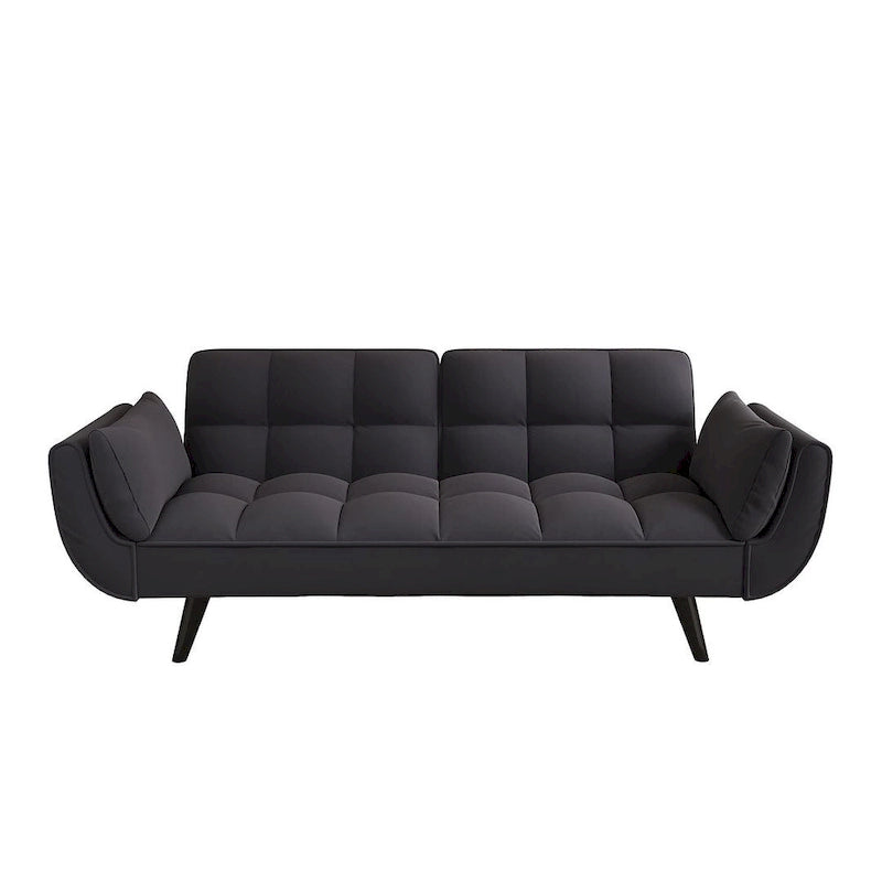 Canapé-lit futon, canapé futon pliable convertible inclinable