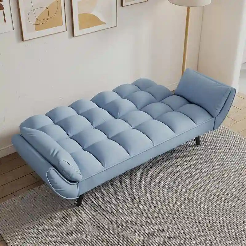 Canapé-lit futon, canapé futon pliable convertible inclinable