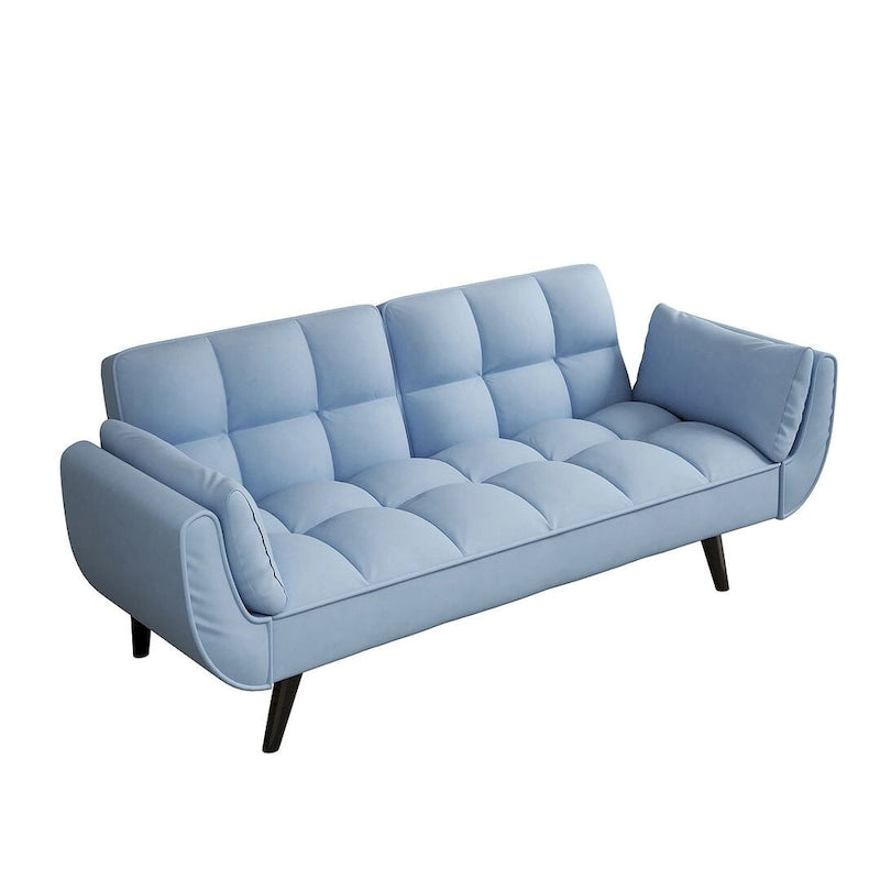 Canapé-lit futon, canapé futon pliable convertible inclinable