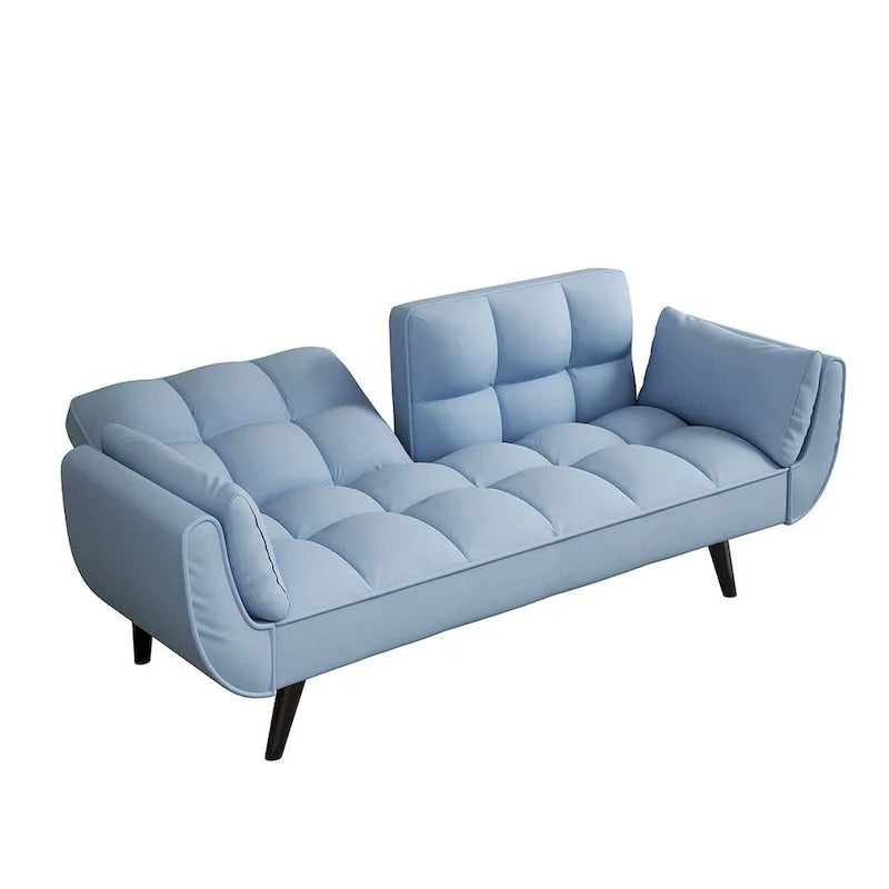 Canapé-lit futon, canapé futon pliable convertible inclinable