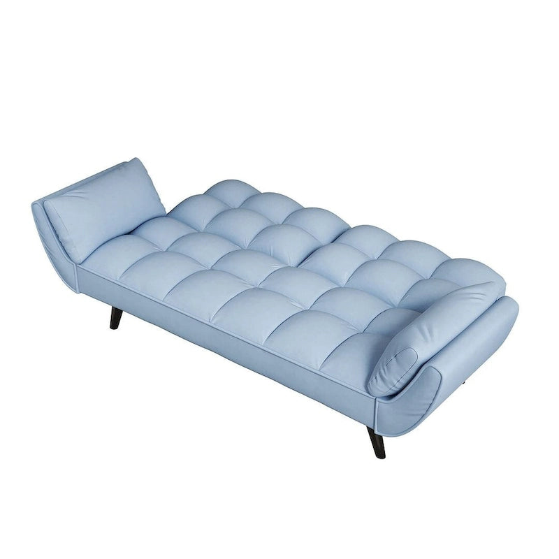 Canapé-lit futon, canapé futon pliable convertible inclinable