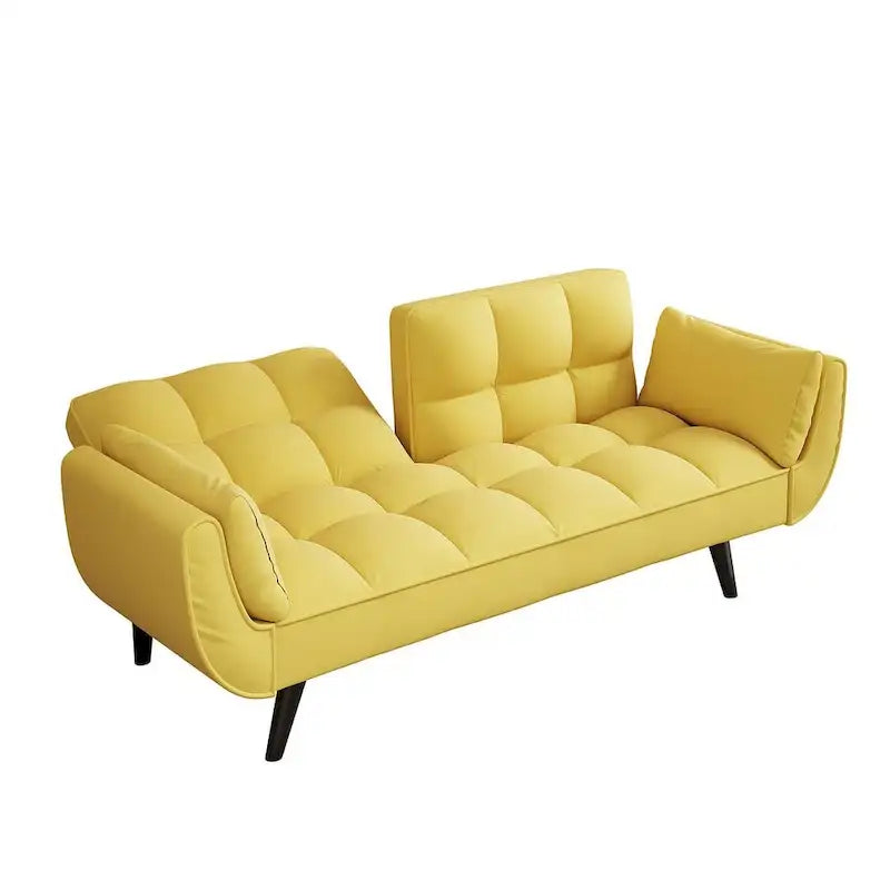 Canapé-lit futon, canapé futon pliable convertible inclinable