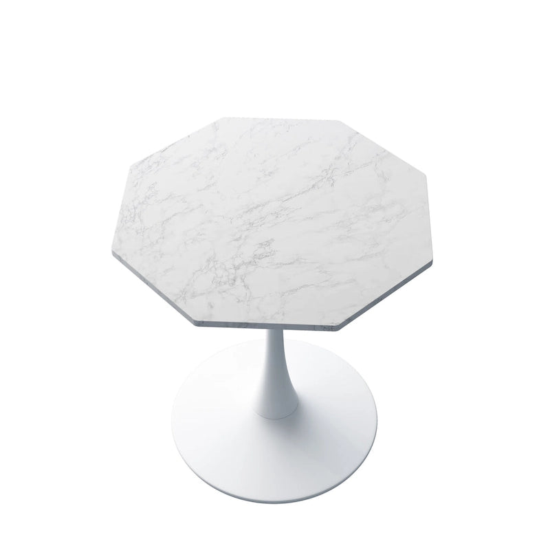 Table de salle à manger octogonale moderne
