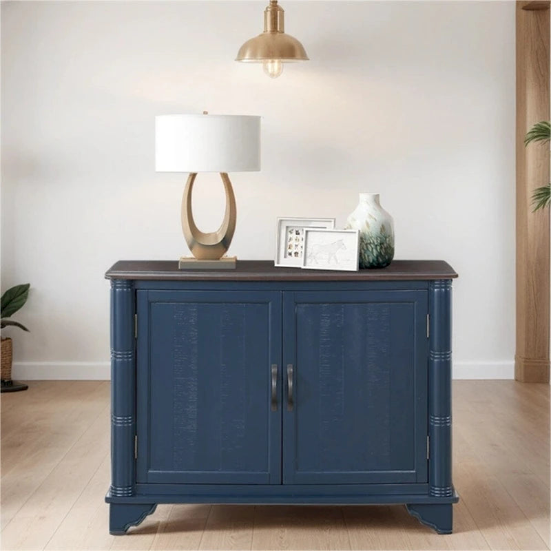 Table basse de canapé en bois rétro avec étagère de rangement réglable