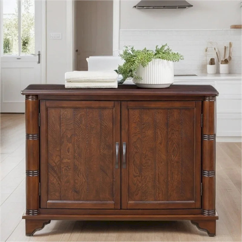 Table basse de canapé en bois rétro avec étagère de rangement réglable