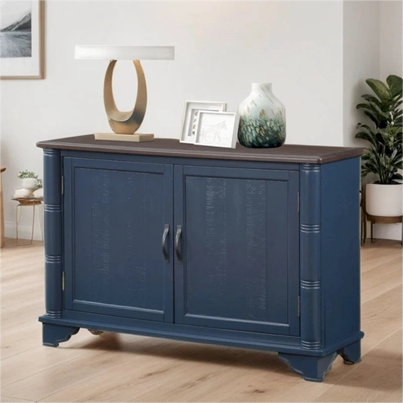 Table basse de canapé en bois rétro avec étagère de rangement réglable