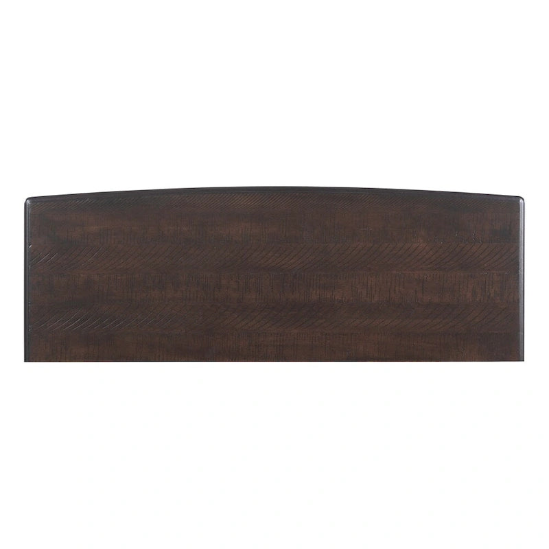 Table basse de canapé en bois rétro avec étagère de rangement réglable