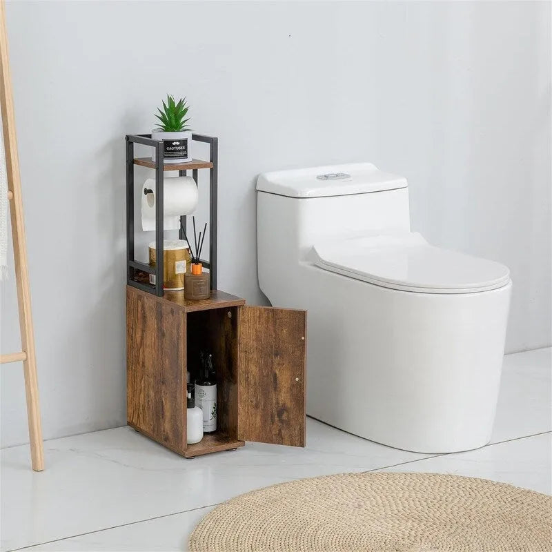 Petit meuble de rangement pour salle de bain