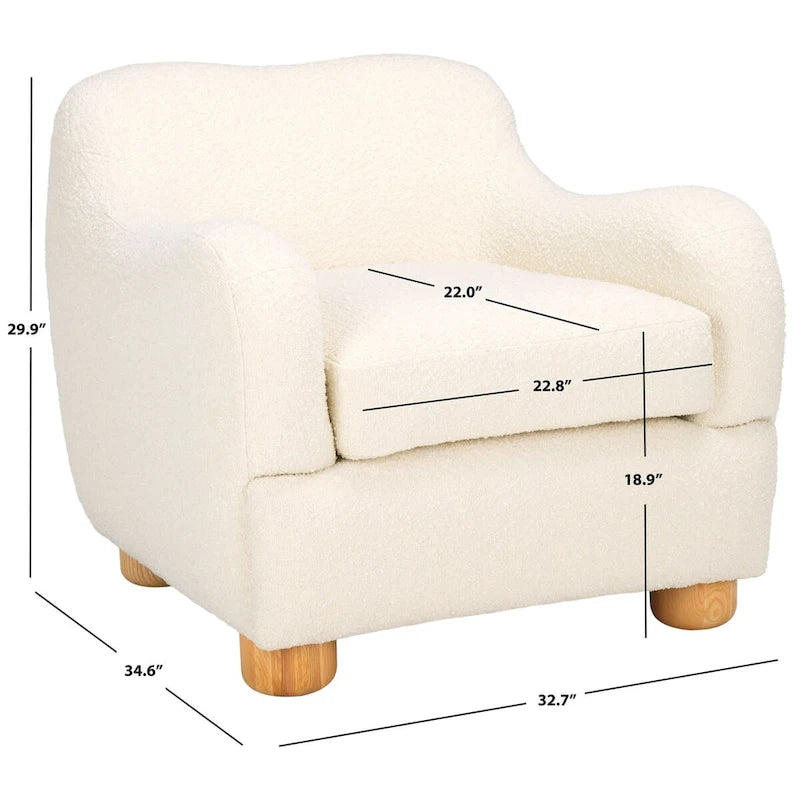 Fauteuil d'appoint Boucle