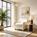 Fauteuil d'appoint Boucle